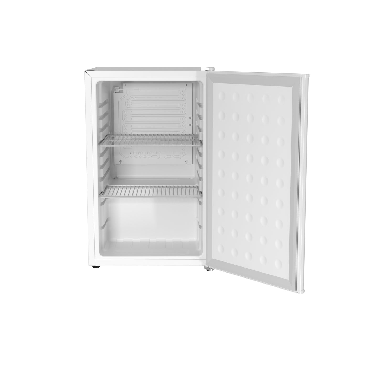Husky Premium 65L Solid Door 2.3 Cu.ft. Freestanding Under-Counter Mini Fridge in White