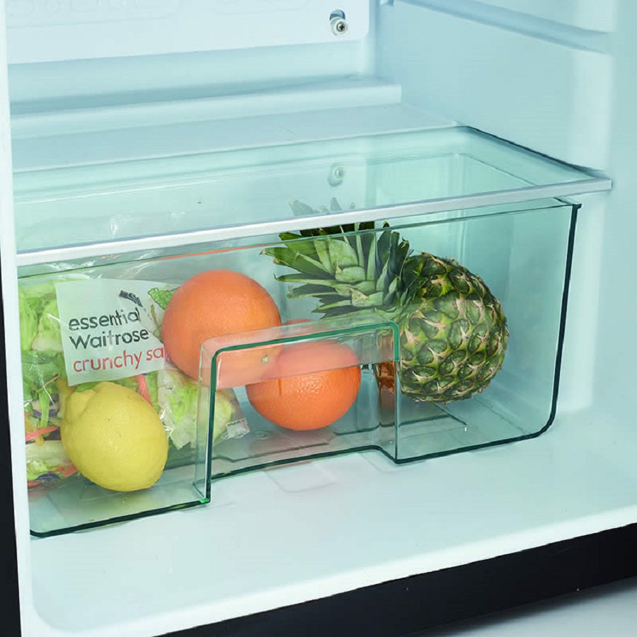 Husky 106L Retro Style 3.74 C.ft. Freestanding Under-Counter Mini Fridge in White