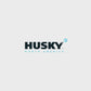 Husky 122L Solid Door 4.3 C.ft. Freestanding Under-Counter Mini Fridge in Black